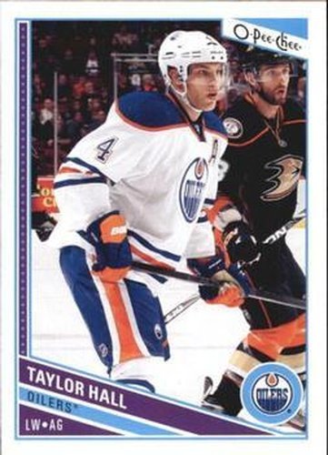 #405 Taylor Hall - Edmonton Oilers - 2013-14 O-Pee-Chee Hockey