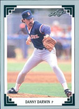 #405 Danny Darwin - Boston Red Sox - 1991 Leaf Baseball