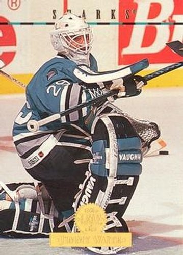 #405 Jimmy Waite - San Jose Sharks - 1994-95 Leaf Hockey