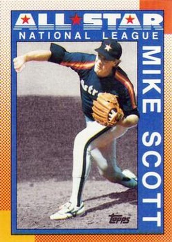 #405 Mike Scott - Houston Astros - 1990 Topps Baseball