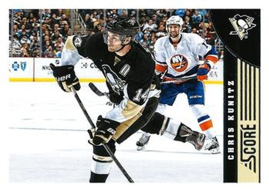 #405 Chris Kunitz - Pittsburgh Penguins - 2013-14 Score Hockey