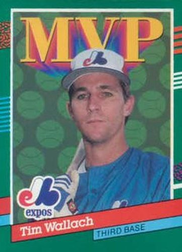 #406 Tim Wallach - Montreal Expos - 1991 Donruss Baseball