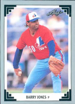 #406 Barry Jones - Montreal Expos - 1991 Leaf Baseball