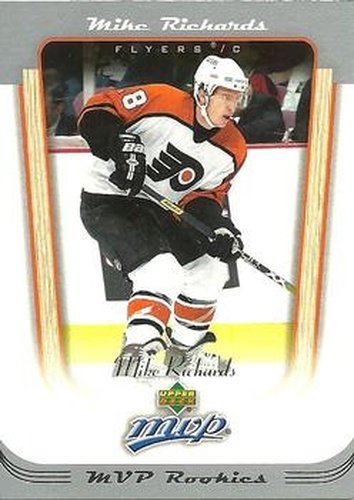 #406 Mike Richards - Philadelphia Flyers - 2005-06 Upper Deck MVP Hockey