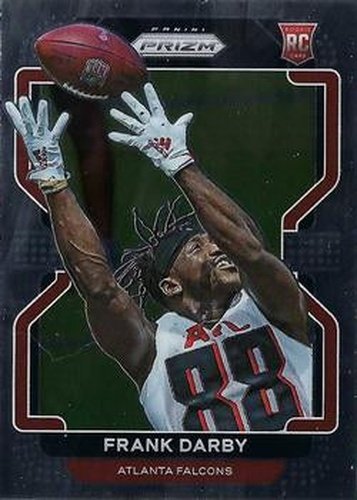 #406 Frank Darby - Atlanta Falcons - 2021 Panini Prizm Football