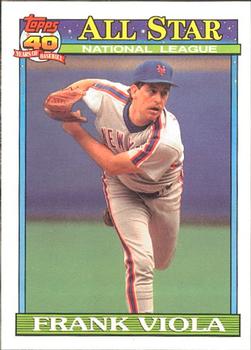 #406 Frank Viola - New York Mets - 1991 O-Pee-Chee Baseball