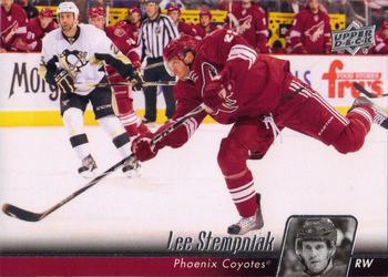 #406 Lee Stempniak - Phoenix Coyotes - 2010-11 Upper Deck Hockey