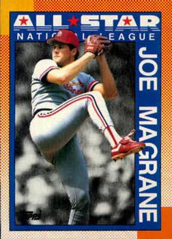 #406 Joe Magrane - St. Louis Cardinals - 1990 Topps Baseball