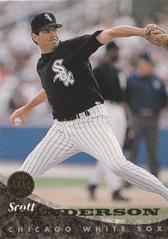 #406 Scott Sanderson - Chicago White Sox - 1994 Leaf Baseball