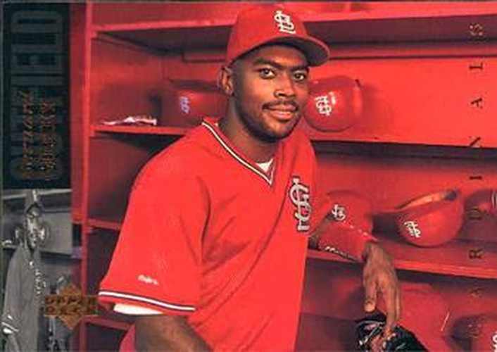 #406 Bernard Gilkey - St. Louis Cardinals - 1994 Upper Deck Baseball