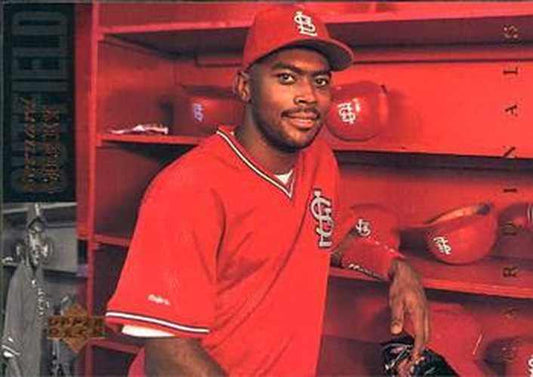 #406 Bernard Gilkey - St. Louis Cardinals - 1994 Upper Deck Baseball