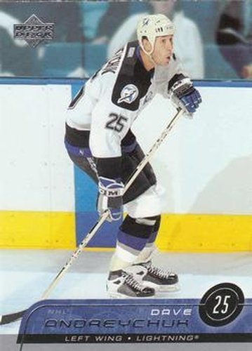 #406 Dave Andreychuk - Tampa Bay Lightning - 2002-03 Upper Deck Hockey
