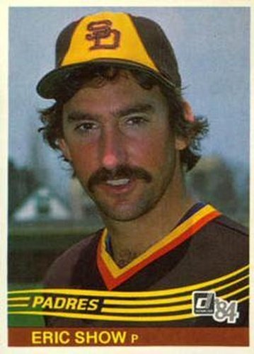 #406 Eric Show - San Diego Padres - 1984 Donruss Baseball