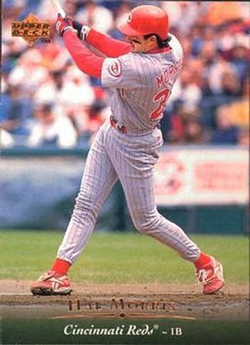 #406 Hal Morris - Cincinnati Reds - 1995 Upper Deck Baseball