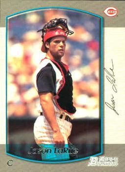 #406 Jason LaRue - Cincinnati Reds - 2000 Bowman Baseball