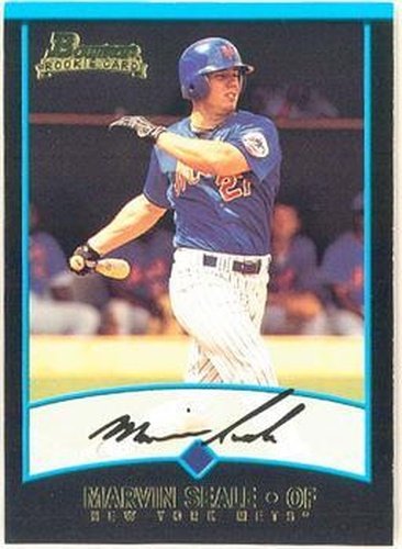 #406 Marvin Seale - New York Mets - 2001 Bowman Baseball