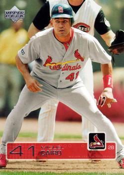 #406 Miguel Cairo - St. Louis Cardinals - 2003 Upper Deck Baseball