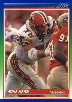#406 Mike Kenn - Atlanta Falcons - 1990 Score Football