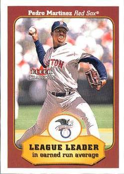 #406 Pedro Martinez - Boston Red Sox - 2001 Fleer Tradition Baseball