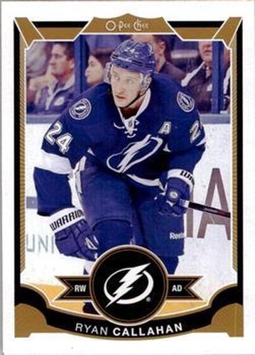 #406 Ryan Callahan - Tampa Bay Lightning - 2015-16 O-Pee-Chee Hockey