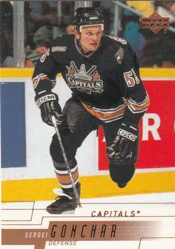 #406 Sergei Gonchar - Washington Capitals - 2000-01 Upper Deck Hockey