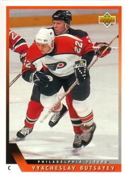#406 Vyacheslav Butsayev - Philadelphia Flyers - 1993-94 Upper Deck Hockey