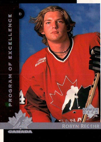 #406 Robyn Regehr - Canada - 1997-98 Upper Deck Hockey