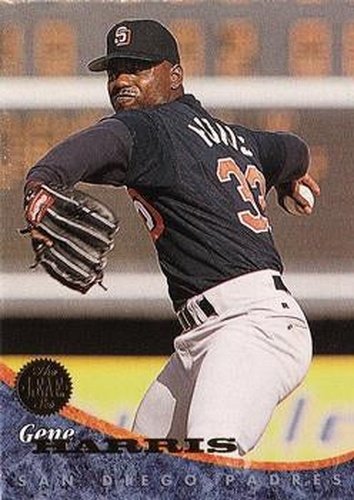 #407 Gene Harris - San Diego Padres - 1994 Leaf Baseball