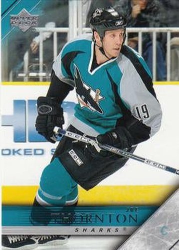 #407 Joe Thornton - San Jose Sharks - 2005-06 Upper Deck Hockey