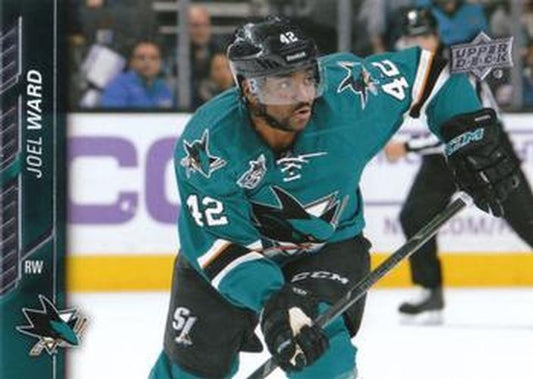 #407 Joel Ward - San Jose Sharks - 2015-16 Upper Deck Hockey