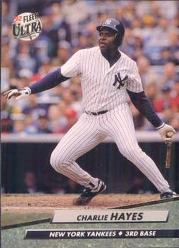 #407 Charlie Hayes - New York Yankees - 1992 Ultra Baseball