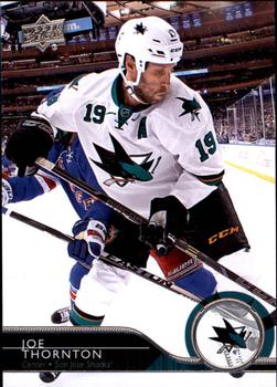 #407 Joe Thornton - San Jose Sharks - 2014-15 Upper Deck Hockey