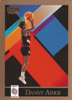 #407 Danny Ainge - Portland Trail Blazers - 1990-91 SkyBox Basketball