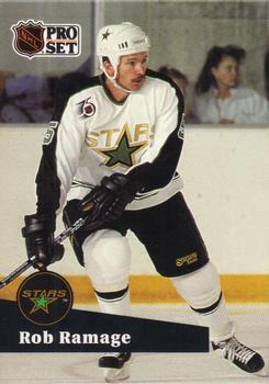 #407 Rob Ramage - 1991-92 Pro Set Hockey