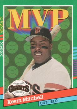 #407 Kevin Mitchell - San Francisco Giants - 1991 Donruss Baseball