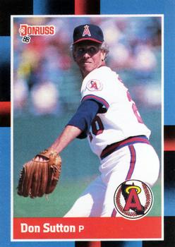 #407 Don Sutton - California Angels - 1988 Donruss Baseball