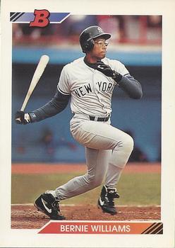 #407 Bernie Williams - New York Yankees - 1992 Bowman Baseball