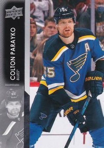 #407 Colton Parayko - St. Louis Blues - 2021-22 Upper Deck Hockey
