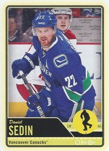 #407 Daniel Sedin - Vancouver Canucks - 2012-13 O-Pee-Chee Hockey