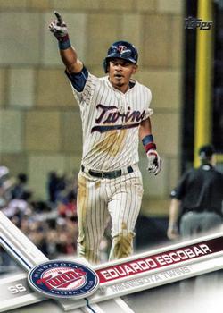 #407 Eduardo Escobar - Minnesota Twins - 2017 Topps Baseball