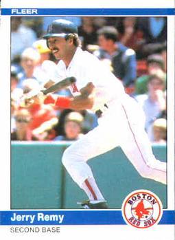 #407 Jerry Remy - Boston Red Sox - 1984 Fleer Baseball