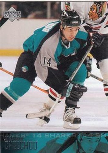 #407 Jonathan Cheechoo - San Jose Sharks - 2003-04 Upper Deck Hockey