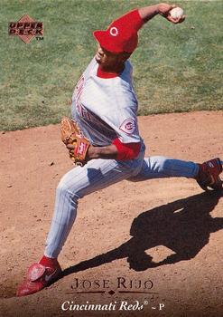 #407 Jose Rijo - Cincinnati Reds - 1995 Upper Deck Baseball
