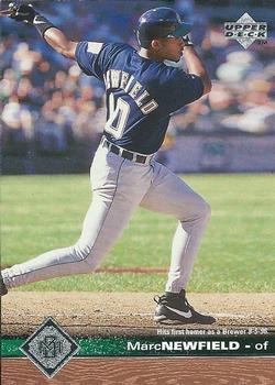 #407 Marc Newfield - Milwaukee Brewers - 1997 Upper Deck Baseball