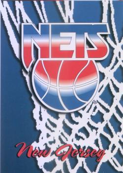 #407 New Jersey Nets - New Jersey Nets - 1994-95 Hoops Basketball