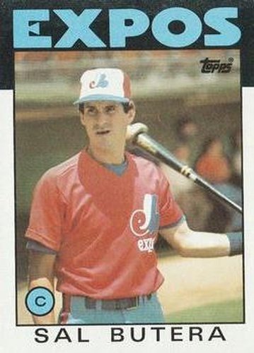 #407 Sal Butera - Montreal Expos - 1986 Topps Baseball