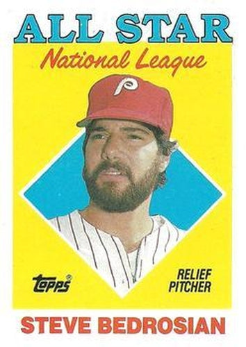 #407 Steve Bedrosian - Philadelphia Phillies - 1988 Topps Baseball