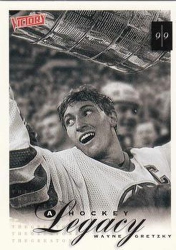 #407 Wayne Gretzky - Edmonton Oilers - 1999-00 Upper Deck Victory Hockey