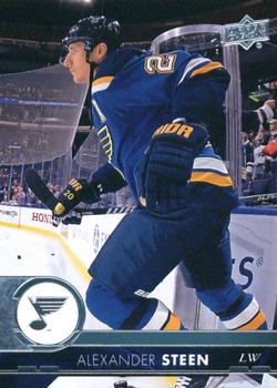 #407 Alexander Steen - St. Louis Blues - 2017-18 Upper Deck Hockey