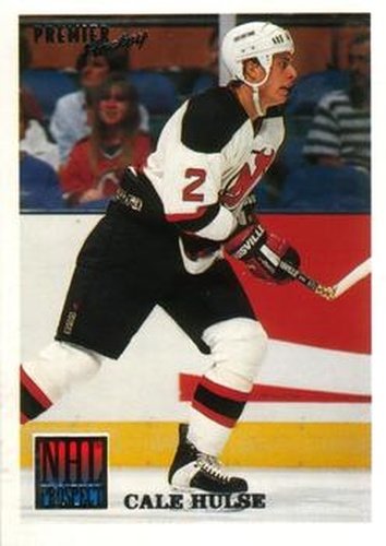 #407 Cale Hulse - New Jersey Devils - 1994-95 O-Pee-Chee Premier Hockey